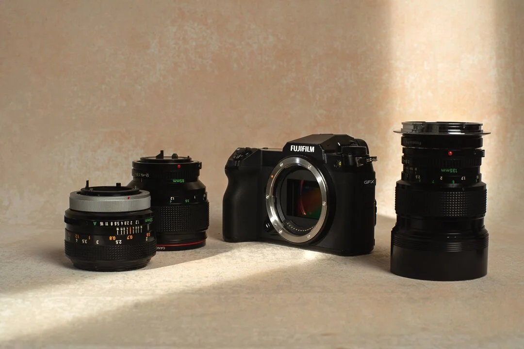 HOW TO ADAPT VINTAGE CANON LENSES TO A FUJIFILM GFX50Sii